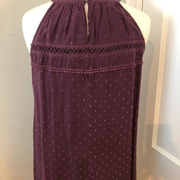 Purple halter dress - Picture 3 of 5